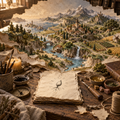 Build a World From One Idea — THYLORA Starter Kit. Cover for the 13-page printable world-building workbook.